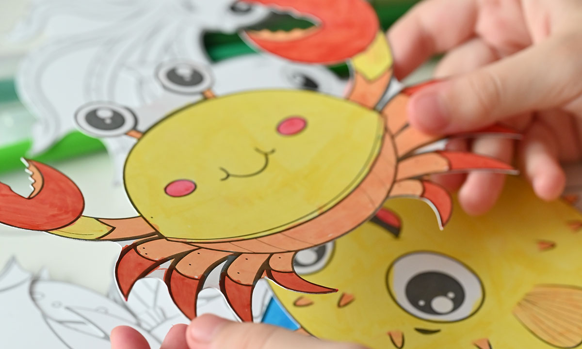 Удобный размер раскрасок